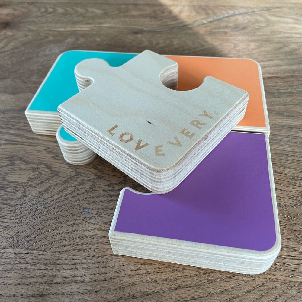 Lovevery double sided wood puzzle